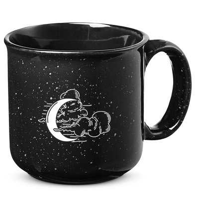 Crescent Moon Stars Dark Goth Gothic Witchcraft Occult Wicca Cool Gift 15oz Campfire Ceramic Mug