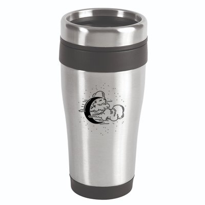 Crescent Moon Stars Dark Goth Gothic Witchcraft Occult Wicca Cool Gift 16oz Travel Tumbler