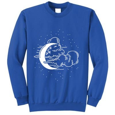 Crescent Moon Stars Dark Goth Gothic Witchcraft Occult Wicca Cool Gift Sweatshirt
