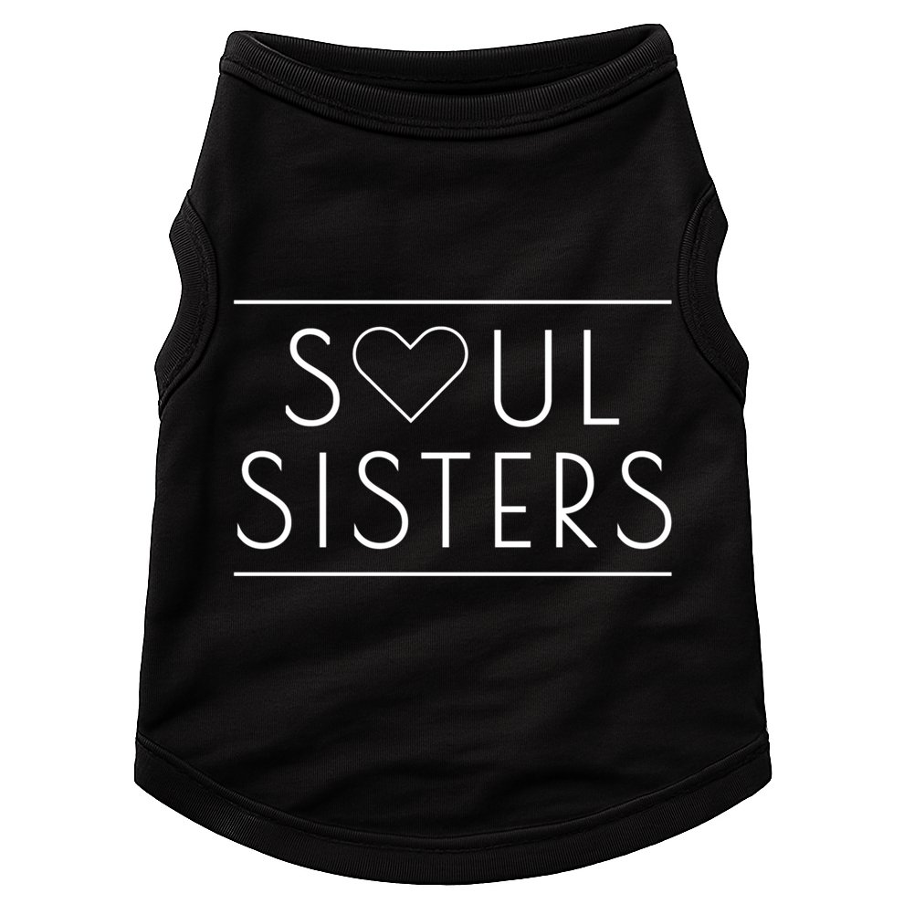 Cute Matching Soul Sisters Great Gift Bestie Sisters Cool Gift Doggie Tank