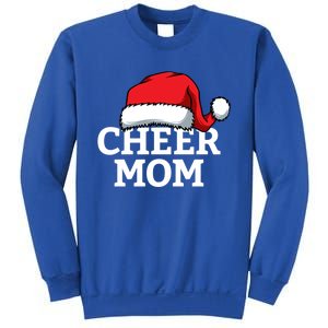 Cheer Mom Santa Christmas Funny Cheerleading Matching Family Funny Gift Sweatshirt