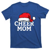 Cheer Mom Santa Christmas Funny Cheerleading Matching Family Funny Gift T-Shirt