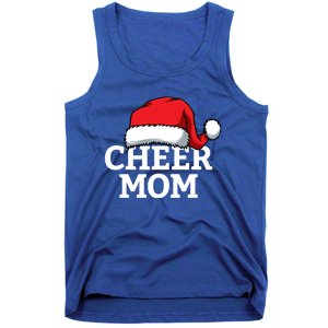 Cheer Mom Santa Christmas Funny Cheerleading Matching Family Funny Gift Tank Top