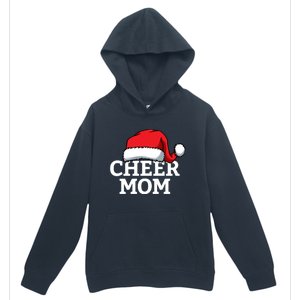 Cheer Mom Santa Christmas Funny Cheerleading Matching Family Funny Gift Urban Pullover Hoodie