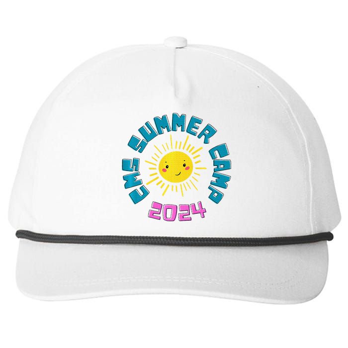 Classen Montessori School Summer Camp 2024 Snapback Five-Panel Rope Hat