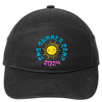 Classen Montessori School Summer Camp 2024 7-Panel Snapback Hat