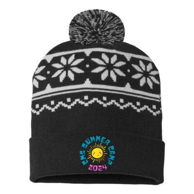 Classen Montessori School Summer Camp 2024 USA-Made Snowflake Beanie