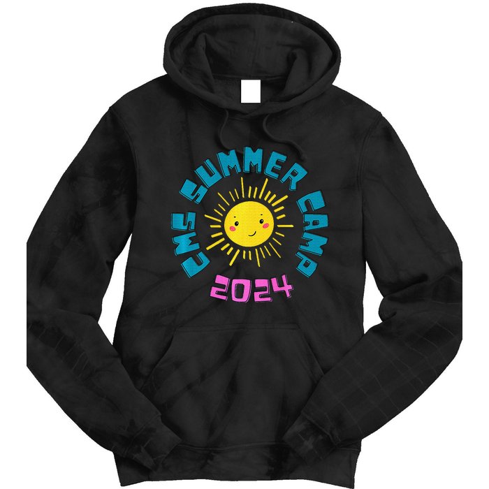 Classen Montessori School Summer Camp 2024 Tie Dye Hoodie