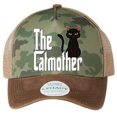 Cat Mother The Catmother Crazy Cat Mom Mama Legacy Tie Dye Trucker Hat