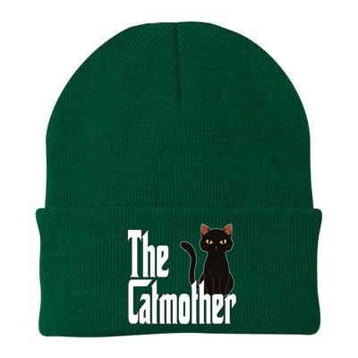 Cat Mother The Catmother Crazy Cat Mom Mama Knit Cap Winter Beanie