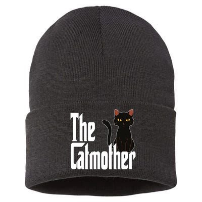 Cat Mother The Catmother Crazy Cat Mom Mama Sustainable Knit Beanie