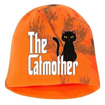 Cat Mother The Catmother Crazy Cat Mom Mama Kati - Camo Knit Beanie