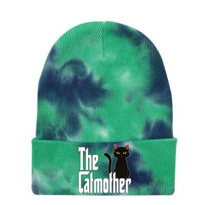 Cat Mother The Catmother Crazy Cat Mom Mama Tie Dye 12in Knit Beanie