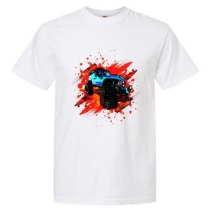 Cool Monster Truck Racing Gift Garment-Dyed Heavyweight T-Shirt