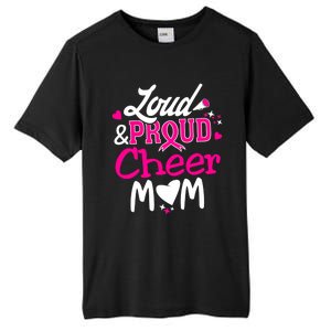 Cheer Mom Tee Pink Month Loud And Proud Cheerleading Gift Tall Fusion ChromaSoft Performance T-Shirt