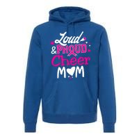 Cheer Mom Tee Pink Month Loud And Proud Cheerleading Gift Premium Hoodie