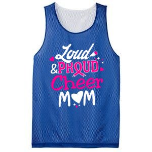 Cheer Mom Tee Pink Month Loud And Proud Cheerleading Gift Mesh Reversible Basketball Jersey Tank