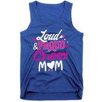 Cheer Mom Tee Pink Month Loud And Proud Cheerleading Gift Tank Top