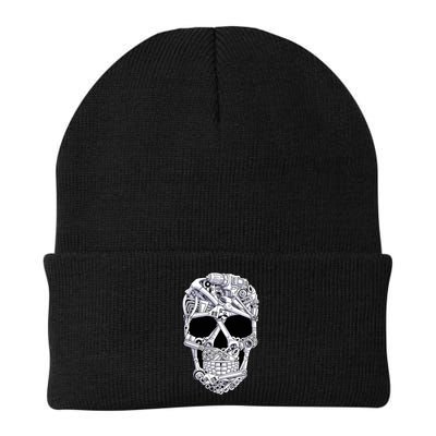 Car Mechanic Tools Skull Garage Halloween Costume Skeleton Beanie