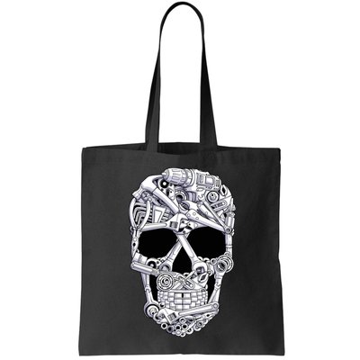 Car Mechanic Tools Skull Garage Halloween Costume Skeleton Bag