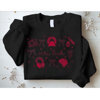 Coquette Mri Tech Magnetic Resonance Imaging Tech Rad Tech Sweatshirt