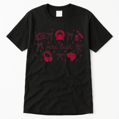 Coquette Mri Tech Magnetic Resonance Imaging Tech Rad Tech Tall T-Shirt