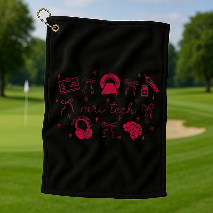 Coquette Mri Tech Magnetic Resonance Imaging Tech Rad Tech Golf Towel
