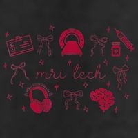 Coquette Mri Tech Magnetic Resonance Imaging Tech Rad Tech Golf Towel