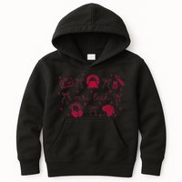Coquette Mri Tech Magnetic Resonance Imaging Tech Rad Tech Kids Hoodie