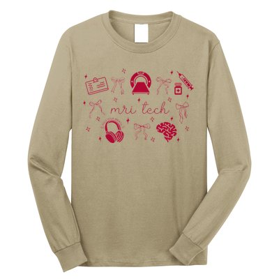 Coquette Mri Tech Magnetic Resonance Imaging Tech Rad Tech Long Sleeve Shirt