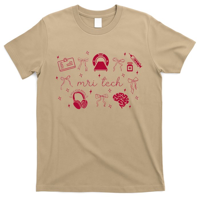 Coquette Mri Tech Magnetic Resonance Imaging Tech Rad Tech T-Shirt