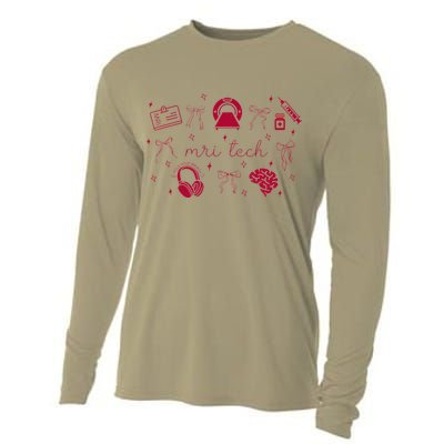Coquette Mri Tech Magnetic Resonance Imaging Tech Rad Tech Cooling Performance Long Sleeve Crew