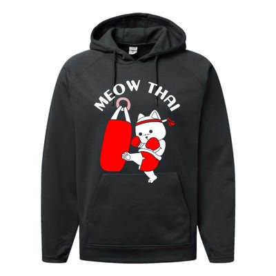 Cat Meow Thai Performance Fleece Hoodie