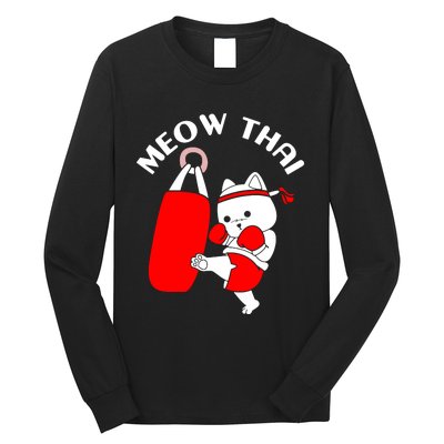 Cat Meow Thai Long Sleeve Shirt