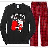 Cat Meow Thai Long Sleeve Pajama Set