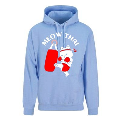 Cat Meow Thai Unisex Surf Hoodie