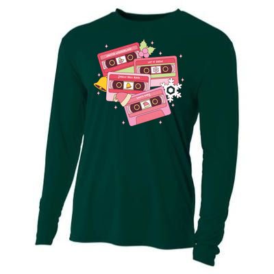 Christmas Music Track List Holiday Cooling Performance Long Sleeve Crew