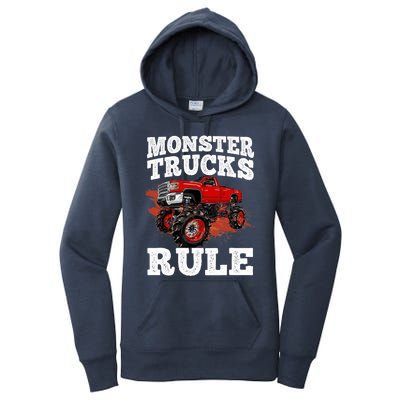 Cool Monster Truck For Trucks Mud Truck Driver Women's Pullover Hoodie