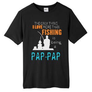 Cute More Than Love Fishing PapPap Special Grandpa Tall Fusion ChromaSoft Performance T-Shirt