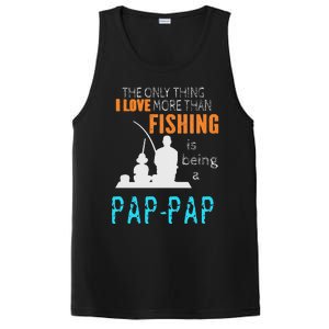 Cute More Than Love Fishing PapPap Special Grandpa PosiCharge Competitor Tank