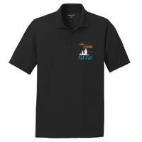 Cute More Than Love Fishing PapPap Special Grandpa PosiCharge RacerMesh Polo