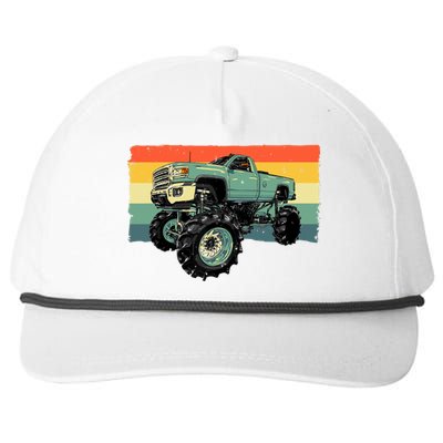 Cool Monster Truck Big Monster Trucks Snapback Five-Panel Rope Hat