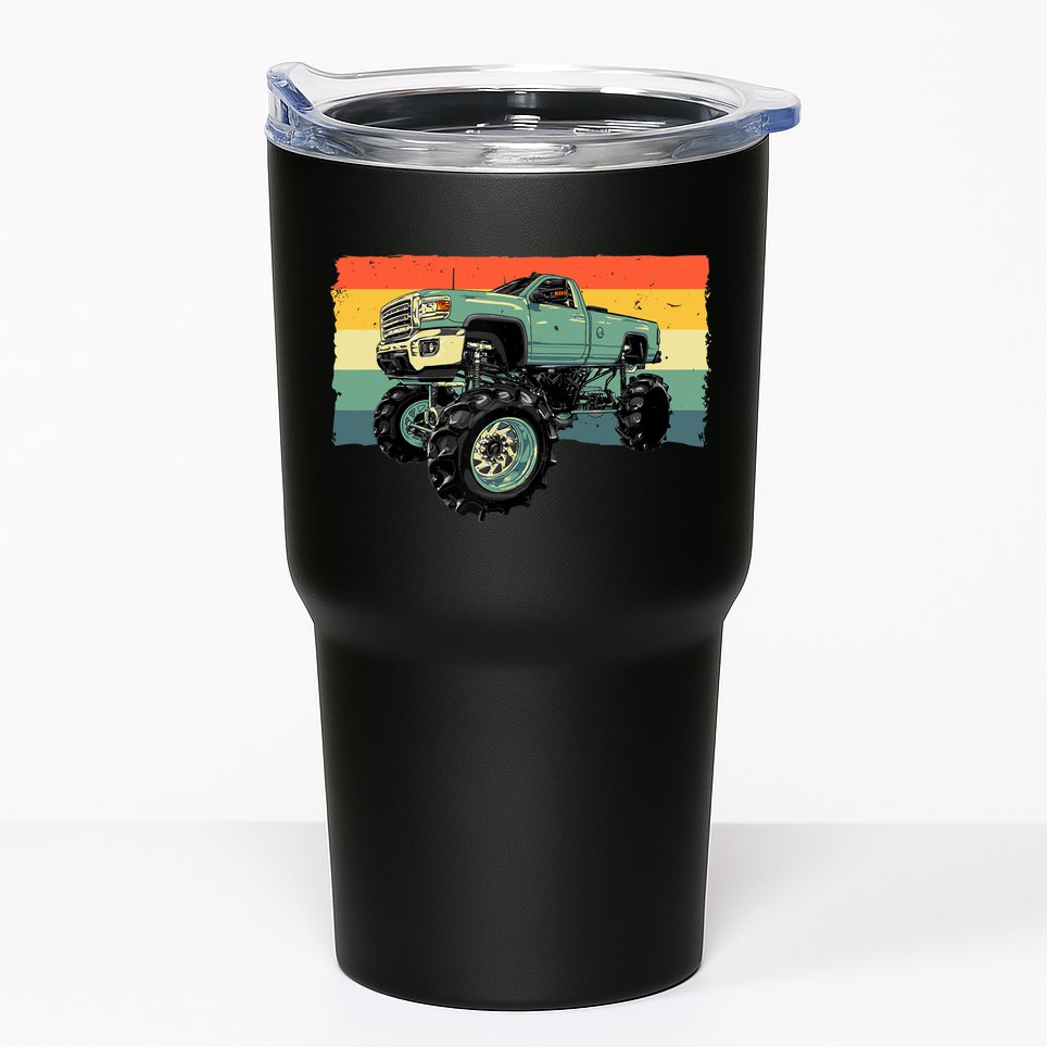 Cool Monster Truck Big Monster Trucks Tumbler