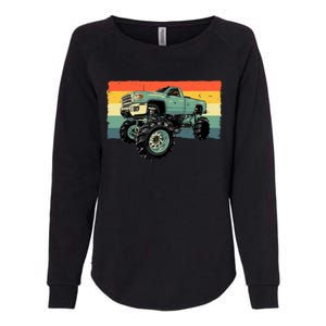 Cool Monster Truck Big Monster Trucks Womens California Wash Sweatshirt