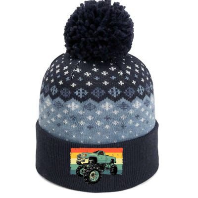 Cool Monster Truck Big Monster Trucks The Baniff Cuffed Pom Beanie