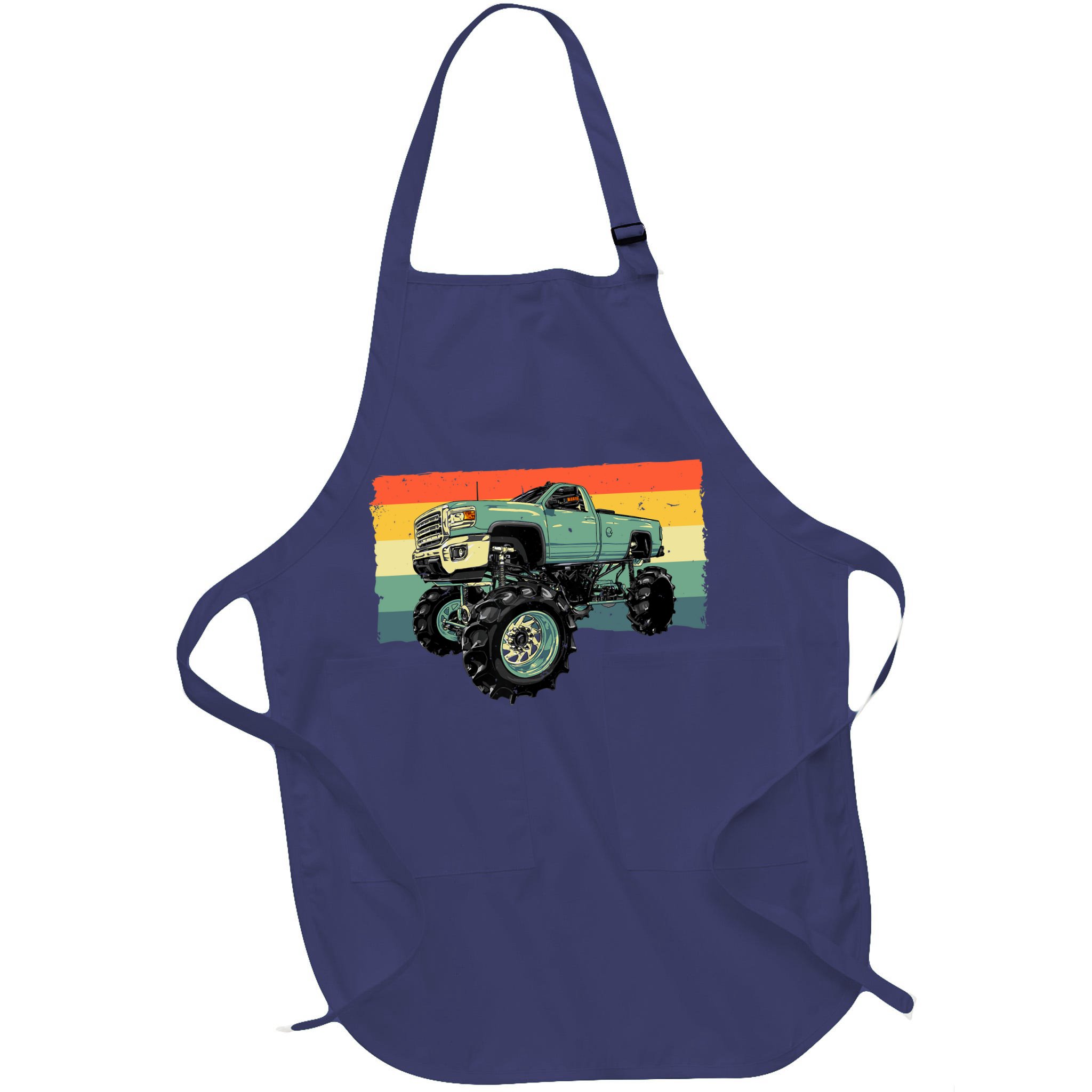 Cool Monster Truck Big Monster Trucks Apron
