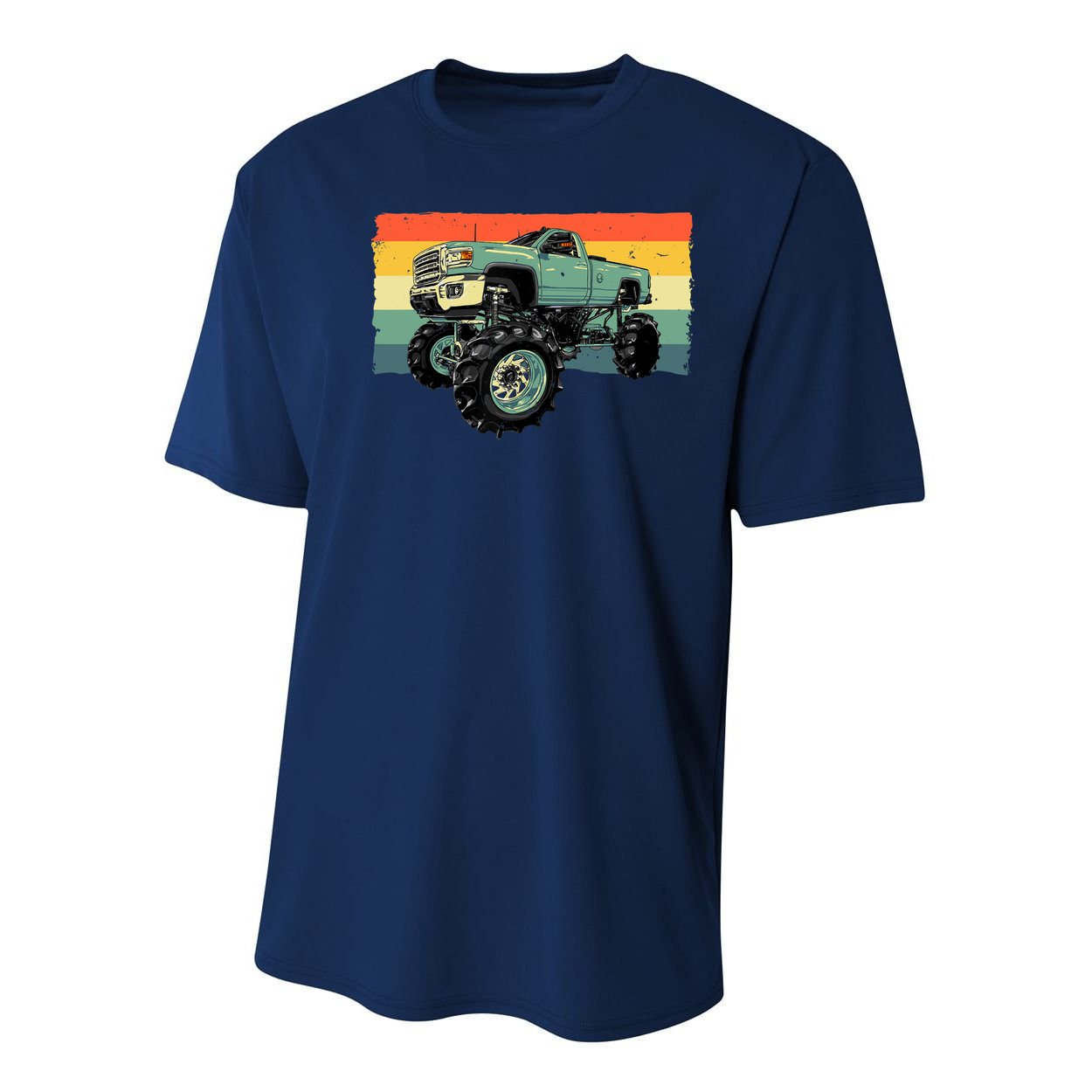Cool Monster Truck Big Monster Trucks Youth Performance Sprint T-Shirt