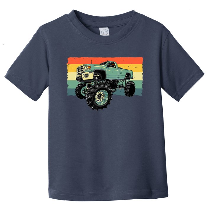 Cool Monster Truck Big Monster Trucks Toddler T-Shirt