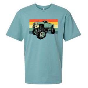 Cool Monster Truck Big Monster Trucks Sueded Cloud Jersey T-Shirt