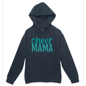 Cheer Mama Teal Leopard Print Great Gift Urban Pullover Hoodie